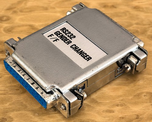 Rs232 gender changer - changer, d-sub
