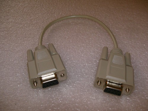 Nullmodemkabel 30cm db9 - nullmodemkabel, buchse
