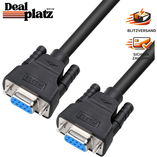 Seriell kabel db9 - kabel, buchse