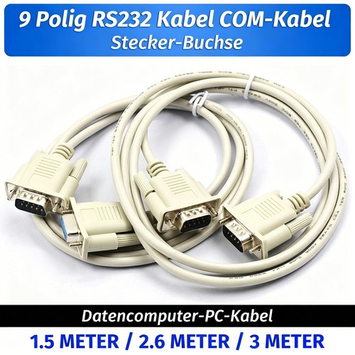 Rs232 kabel polig - rs232, 9