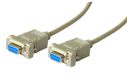 Nullmodem kabel rs232 polig - kabel, 9-polig