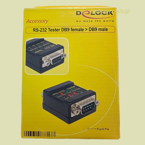 Delock 232 tester db9 - delock®, rs-232